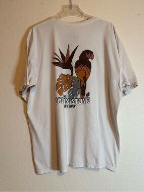 Volcom Parrot Graphic T-Shirt - Brown & Orange